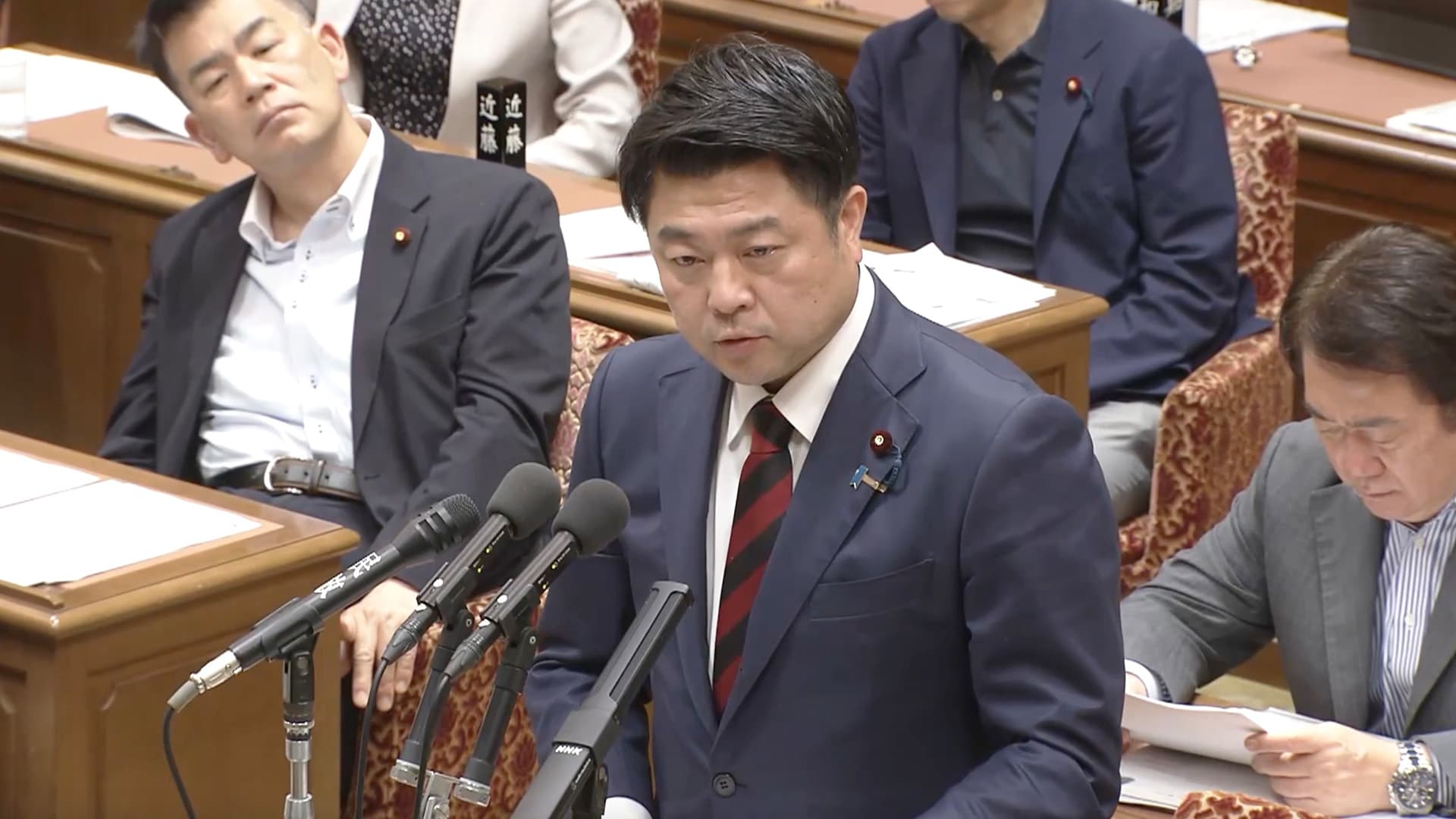 【2】070606　予算委員会　長友慎治議員