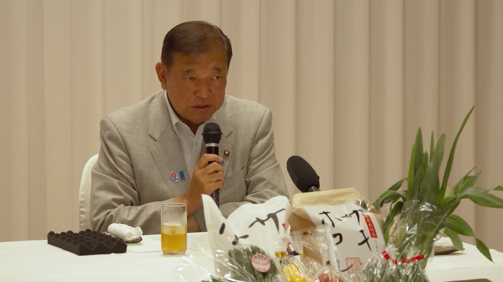 【1】20250714_秋田（意見交換挨拶）_石破総裁