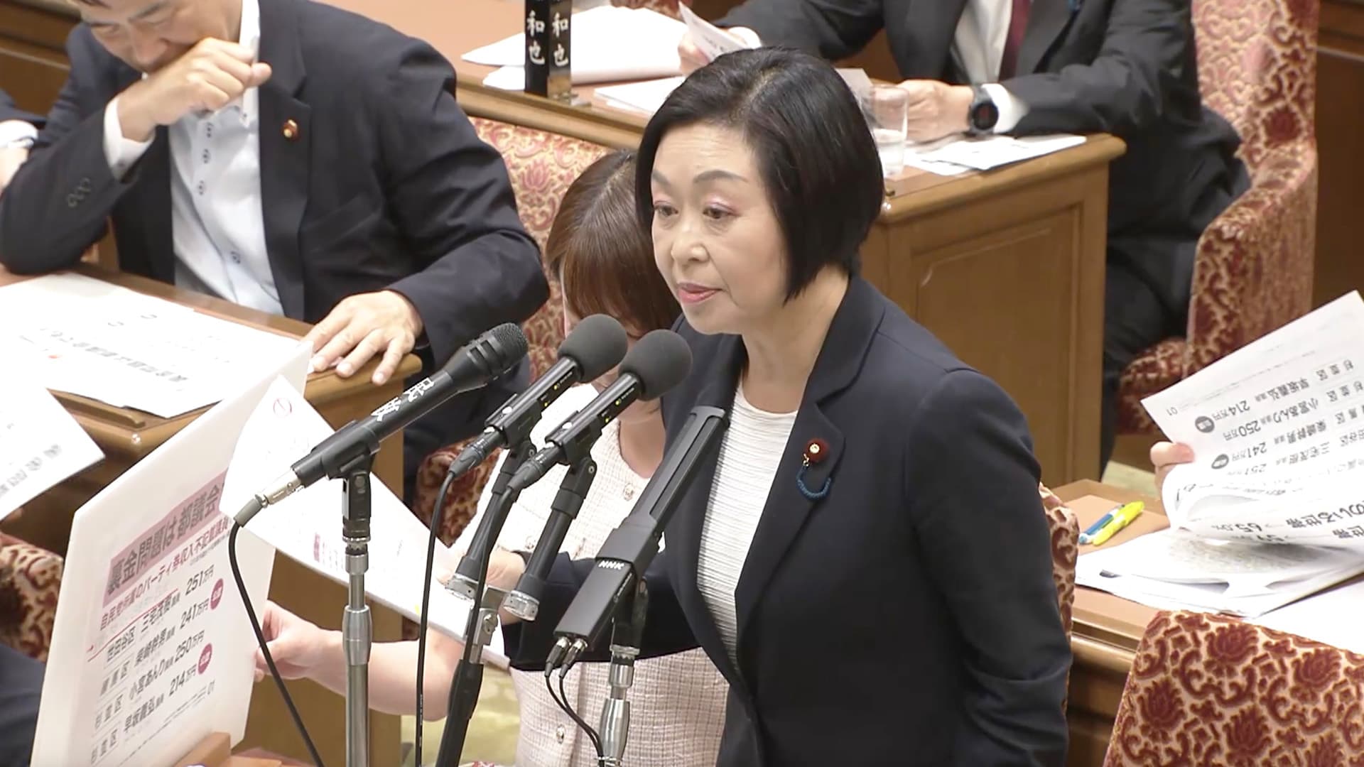 070606　予算委員会　櫛渕万里議員